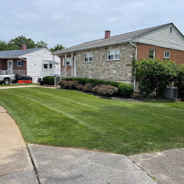 Completed lawn project 8